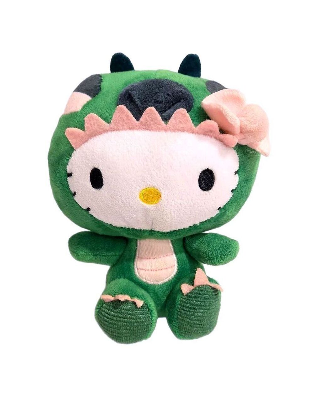 Sanrio Hello Kitty Green Dragon Plush 6.5" Fiesta Kawaii Costume